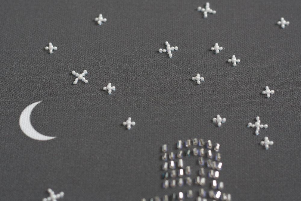Bead Embroidery Kit - The glitter of the night lights AB-755