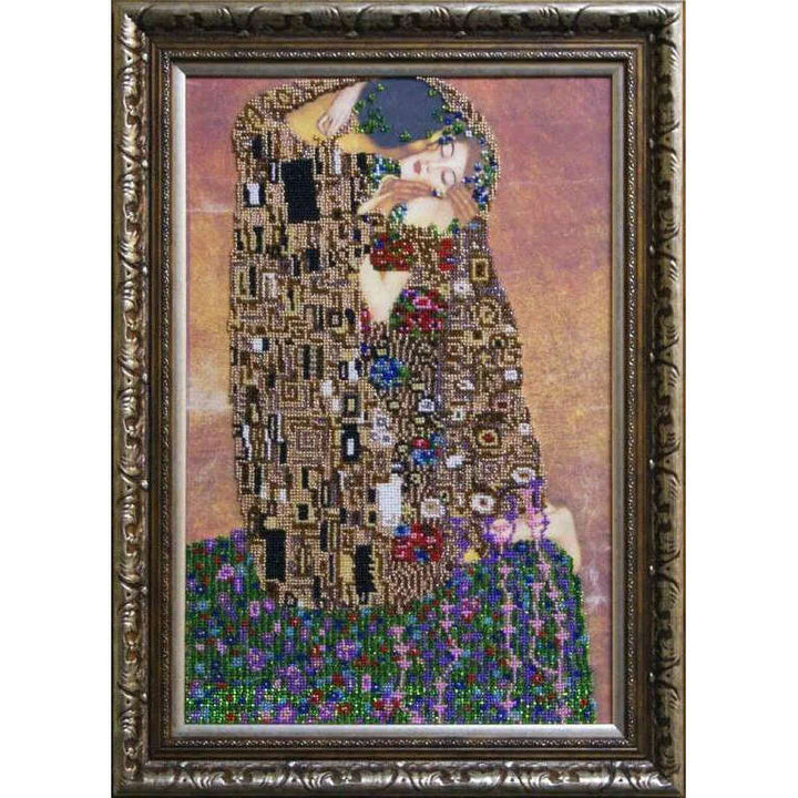 Bead Embroidery Kit The kiss AB-073