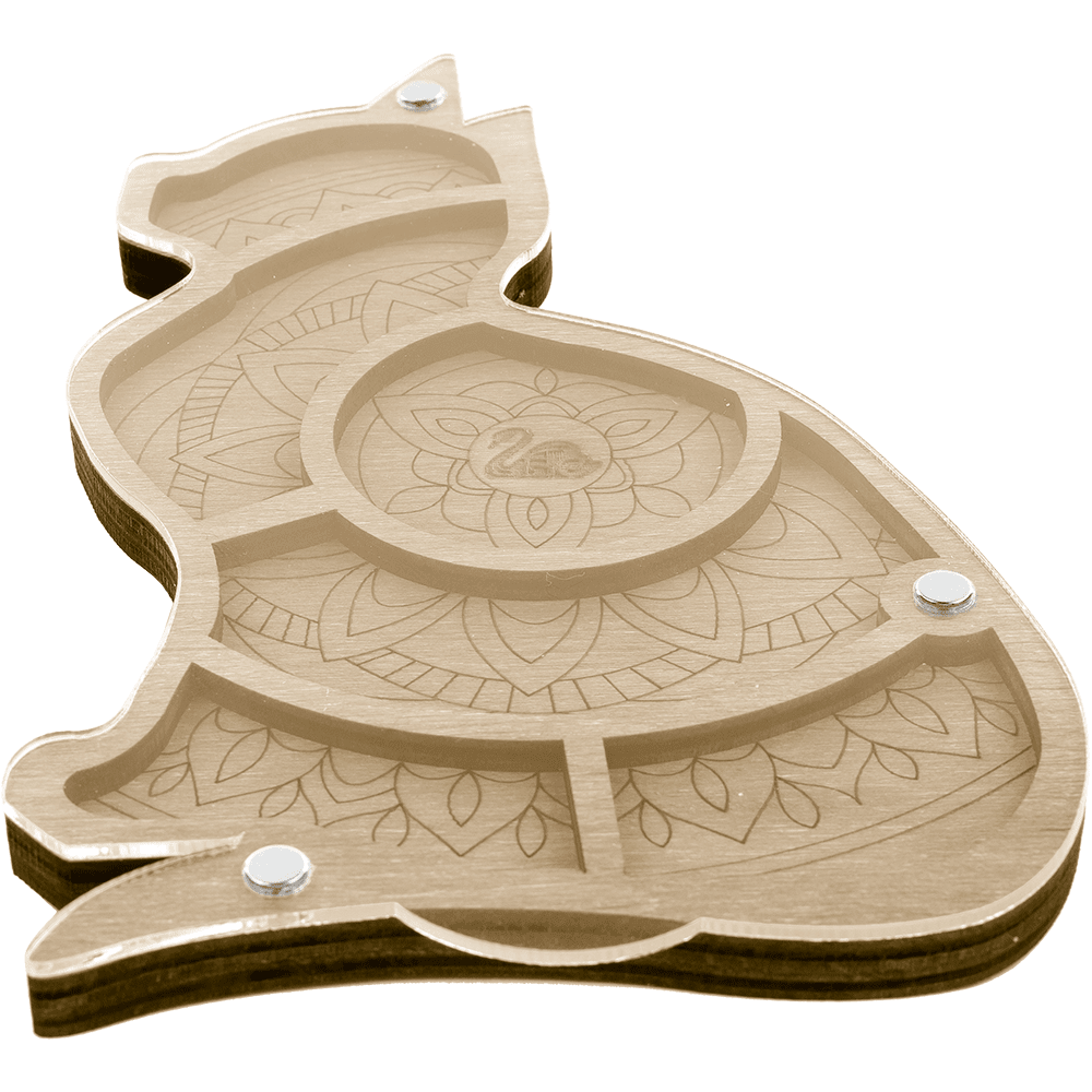 Bead organizer with transparent cover FLZB-036