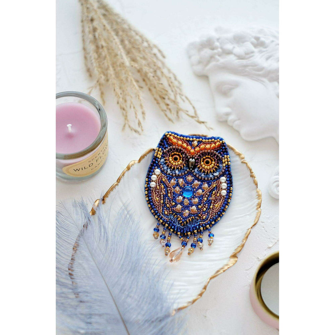 Beading Decoration - Owl AD-045