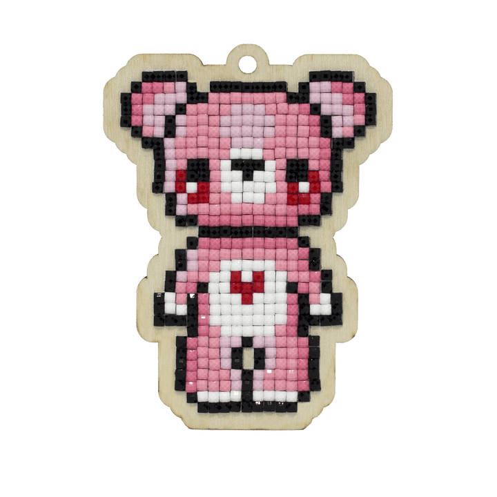 Bear Mary WWP432 Diamond Painting on Plywood Kit