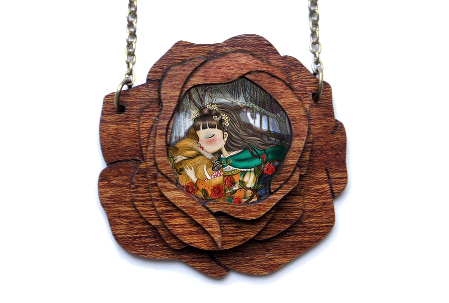 Beauty & the Beast Necklace by Laliblue - Quirks!