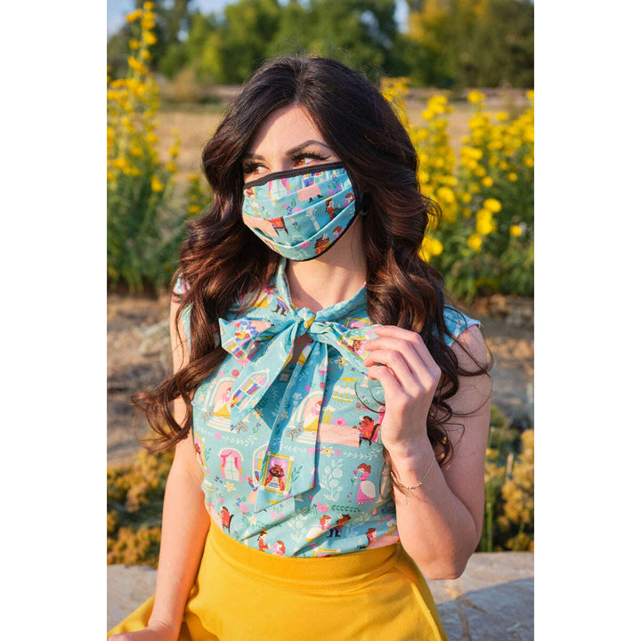 Beauty & the Beast Reversible Cotton Mask