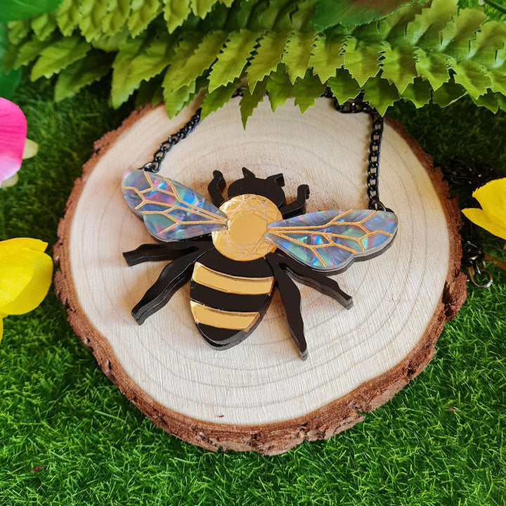 Bee Brooch by Cherryloco Jewellery 2