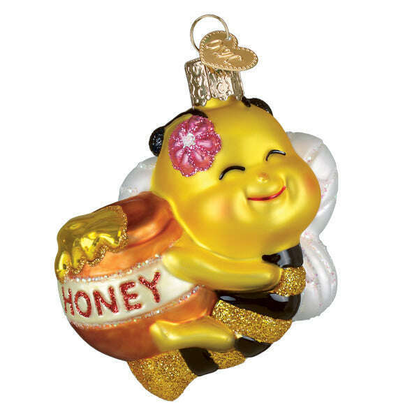 Old World Christmas Bee Sweet Blown Glass Ornament