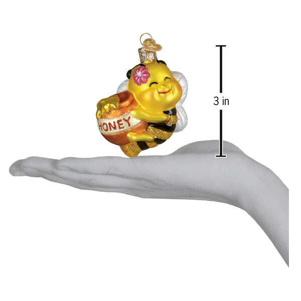 Old World Christmas Bee Sweet Blown Glass Ornament
