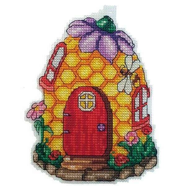 Beehive house  Counted cross stitch kit 8050A