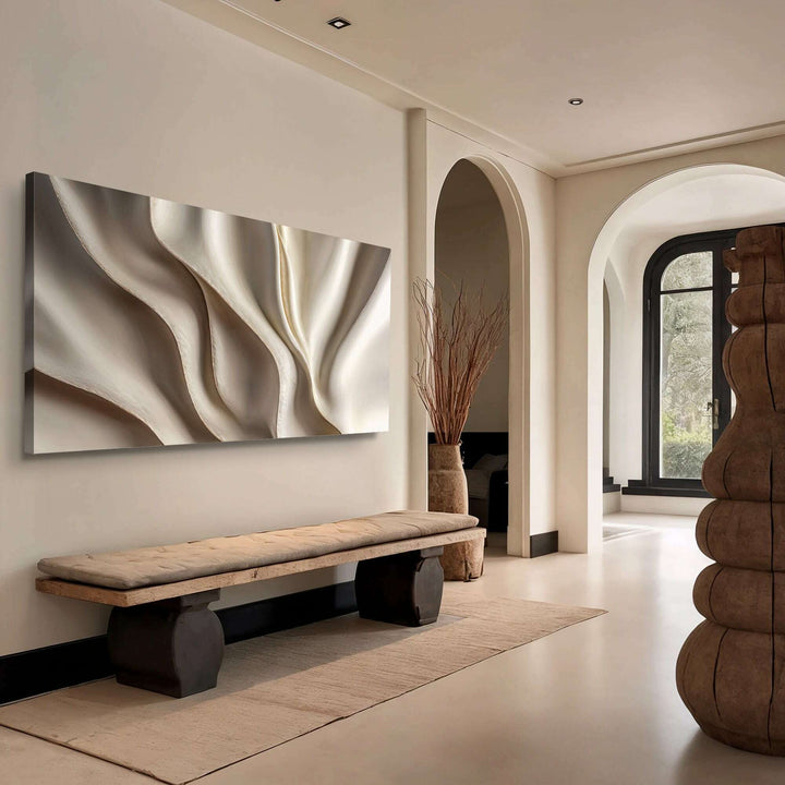 Beige Minimalist Wall Art V