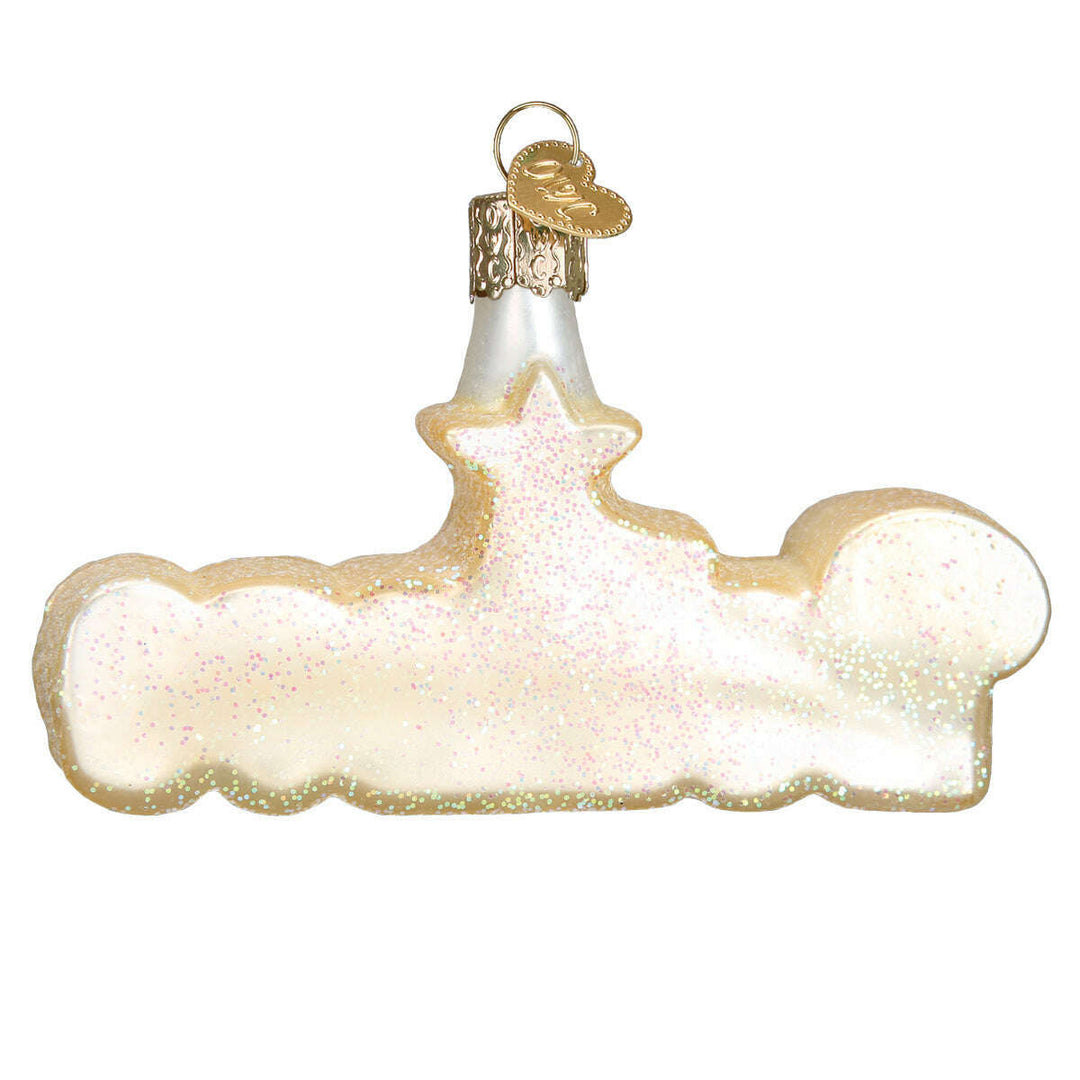 Old World Christmas Believe Blown Glass Ornament