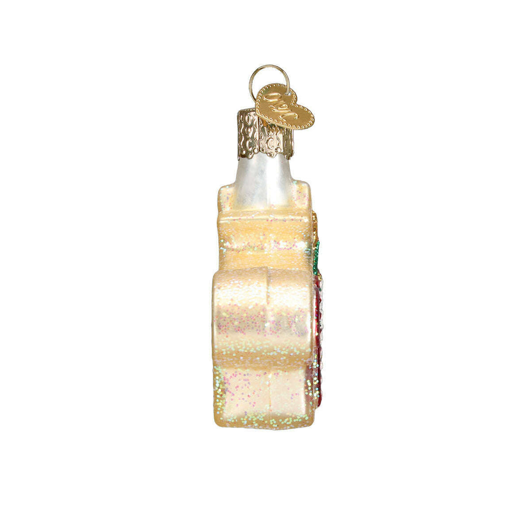 Old World Christmas Believe Blown Glass Ornament