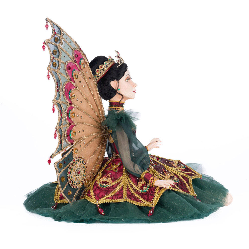 Belle Noelle Sitting Fairy Ballerina Doll by Katherine's Collection image 3