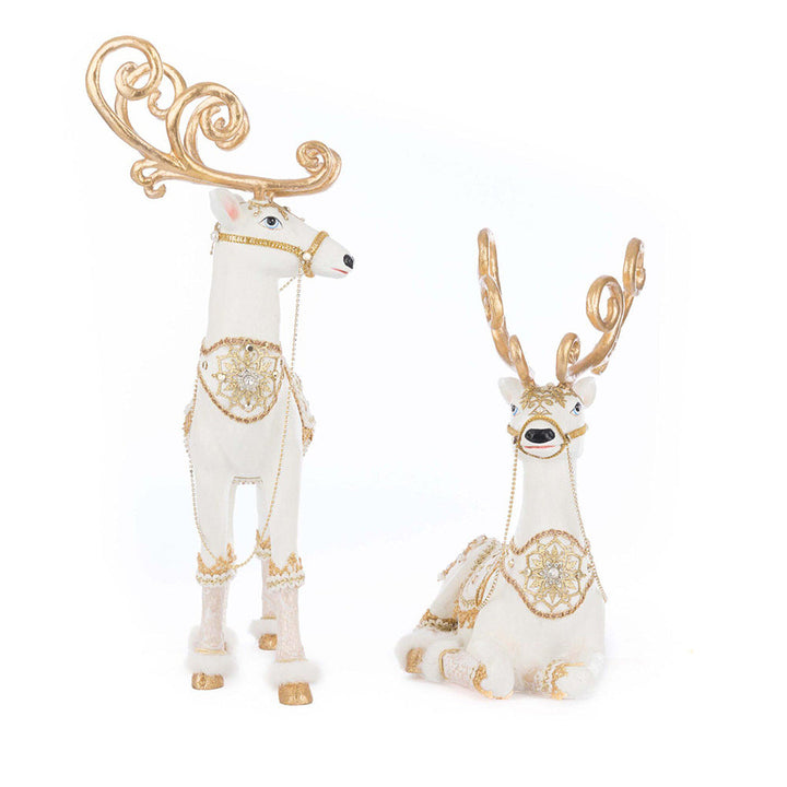 Bells of Brilliance Deer Assortment of 2 by Katherine's Collection image 2