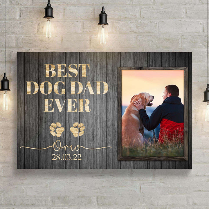Best Dog Dad Ever Sign II