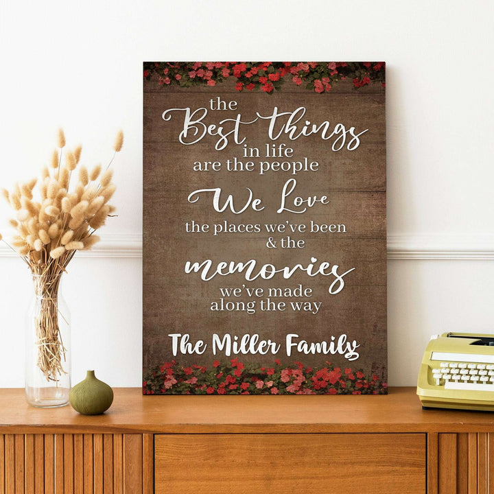 Best Things In Life Sign II