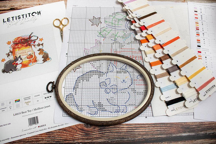 Best Toy L8818 Counted Cross Stitch Kit