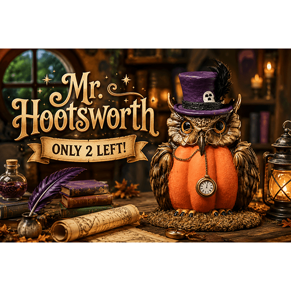 Mr. Hootsworth by Bethany Lowe Designs – view 6