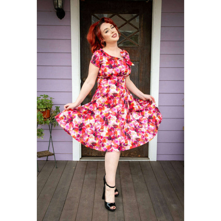 Beverly Dress- Scarlet Leaves *sale