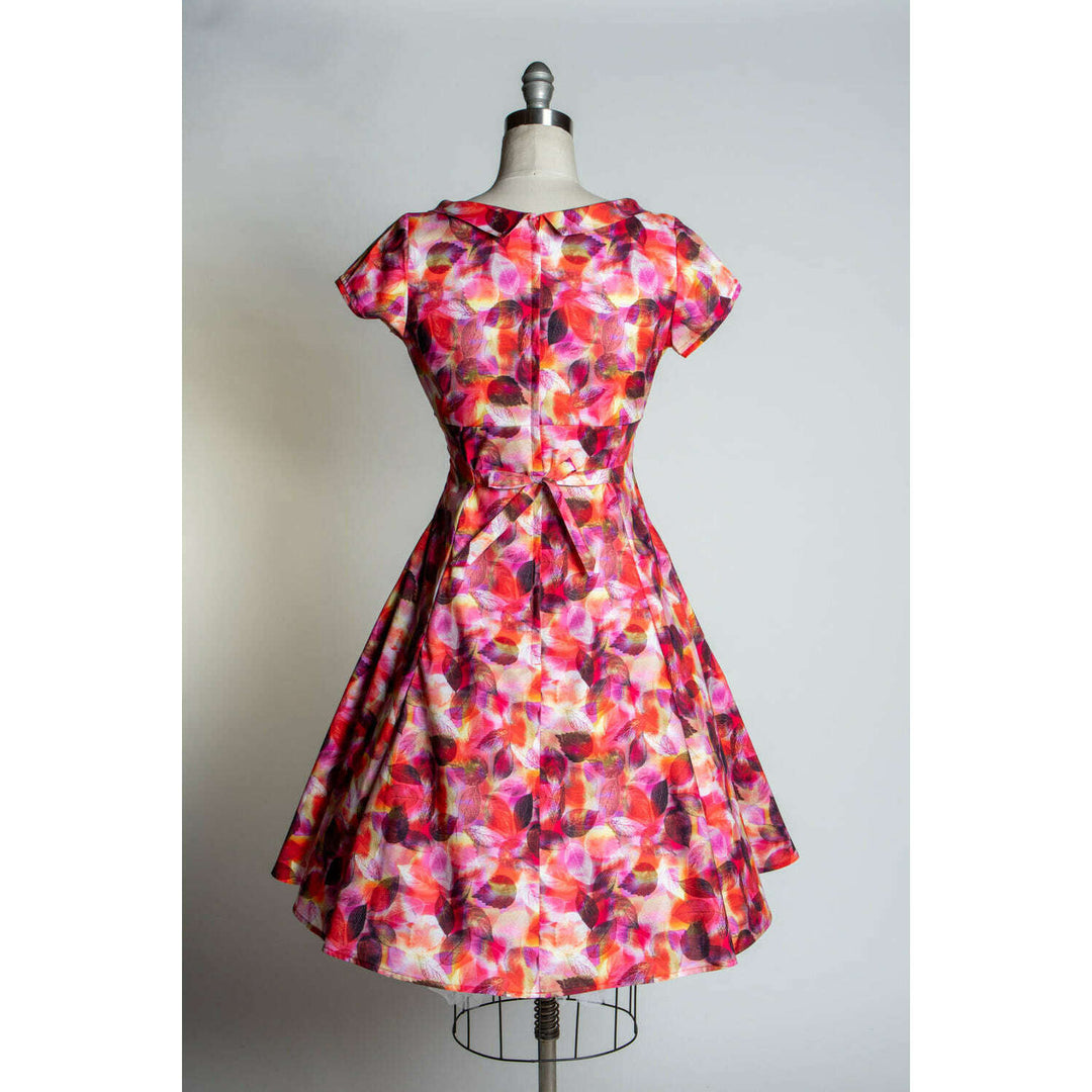 Beverly Dress- Scarlet Leaves *sale