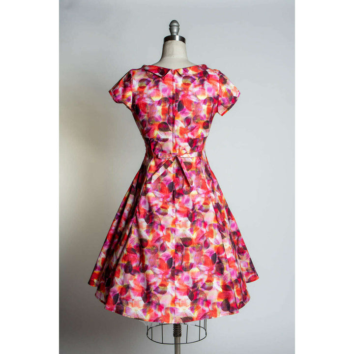 Beverly Dress- Scarlet Leaves *sale