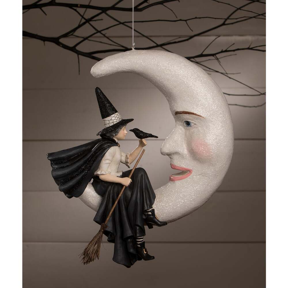 Bewitching Moon Witch by Bethany Lowe Designs