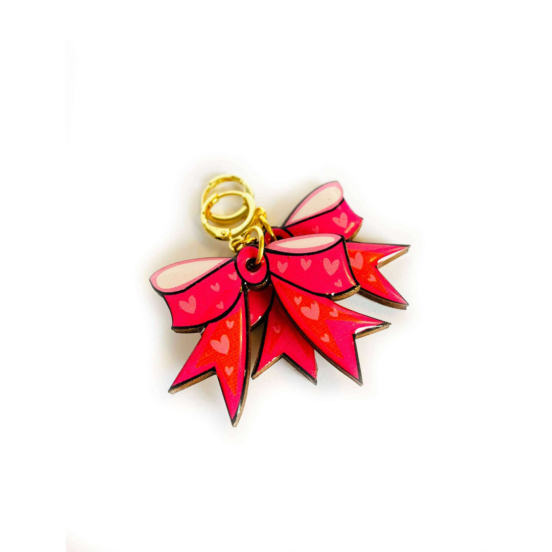 Big bow earrings statement earrings summer earrings big