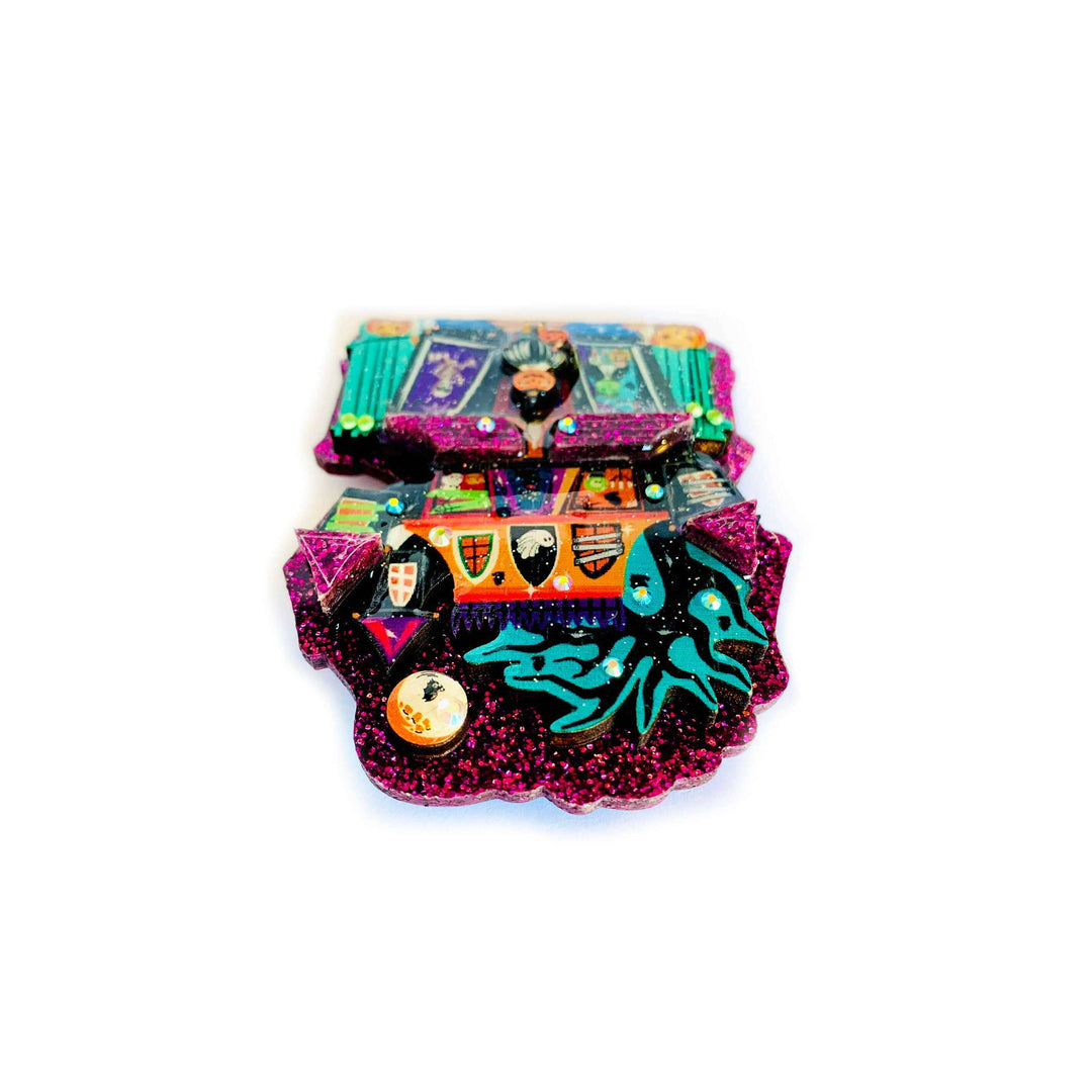 Big Spooky House Brooch by Rosie Rose Parker