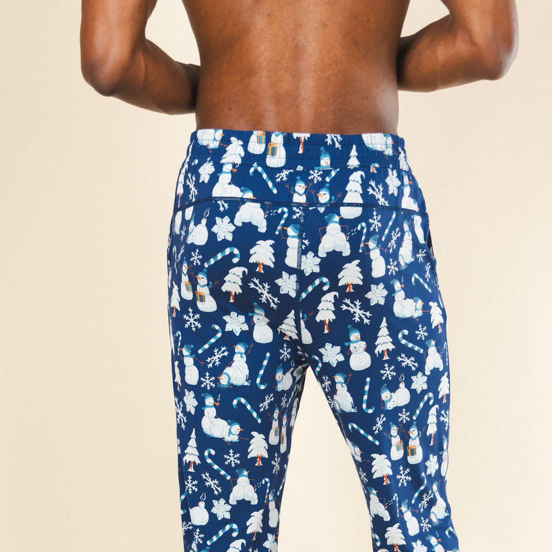 The Big Blizzard | Naughty Snowmen SleepDeep™ Men’s Pajama Joggers