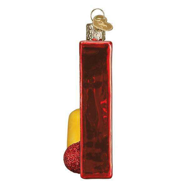 Old World Christmas Bingo Blown Glass Ornament