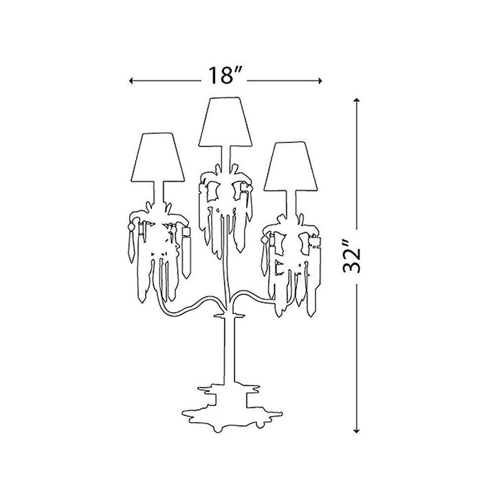 Birdland III Table Lamp By Flambeau Lighting - Quirks!