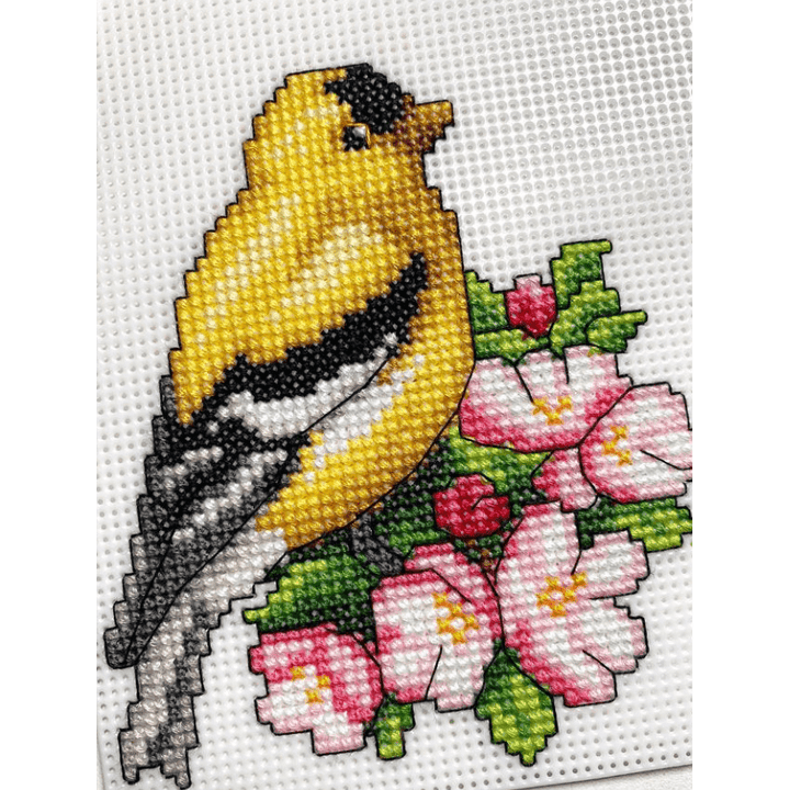 "Birds" 118CS Counted Cross-Stitch Kit