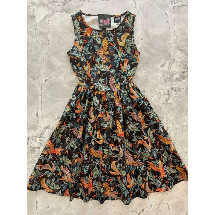 Birds of a Feather Vintage Dress