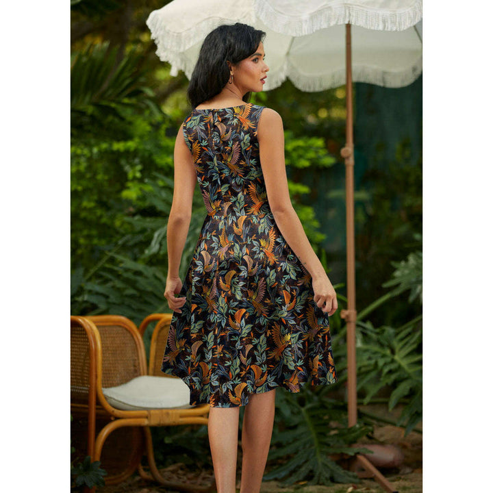 Birds of a Feather Vintage Dress