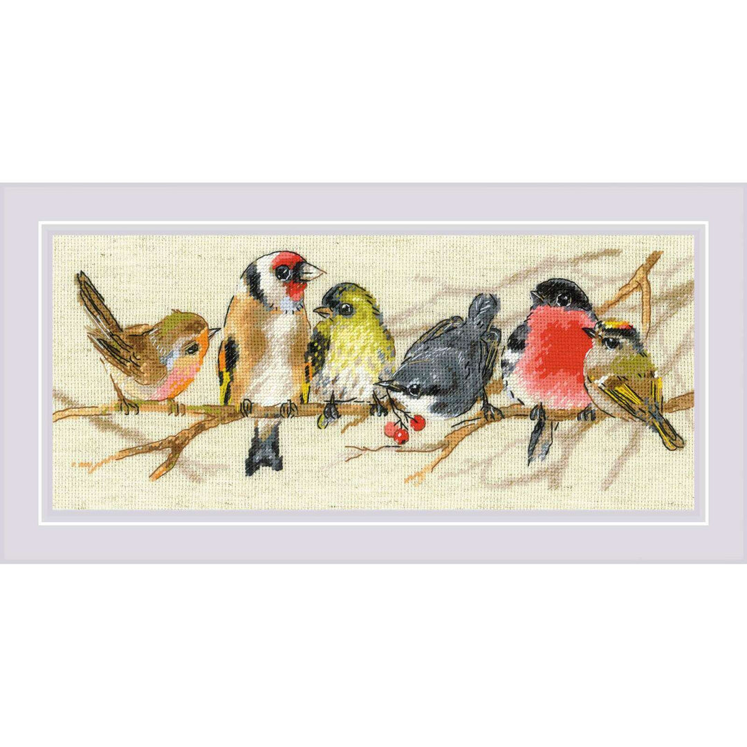 Birds on the Branch R2250 Counted Cross Stitch Kit