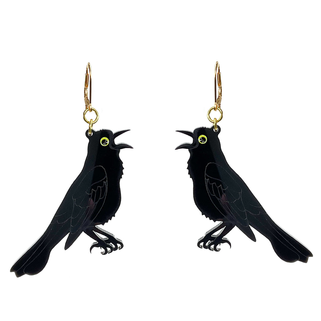 Grackle Dangle Earrings