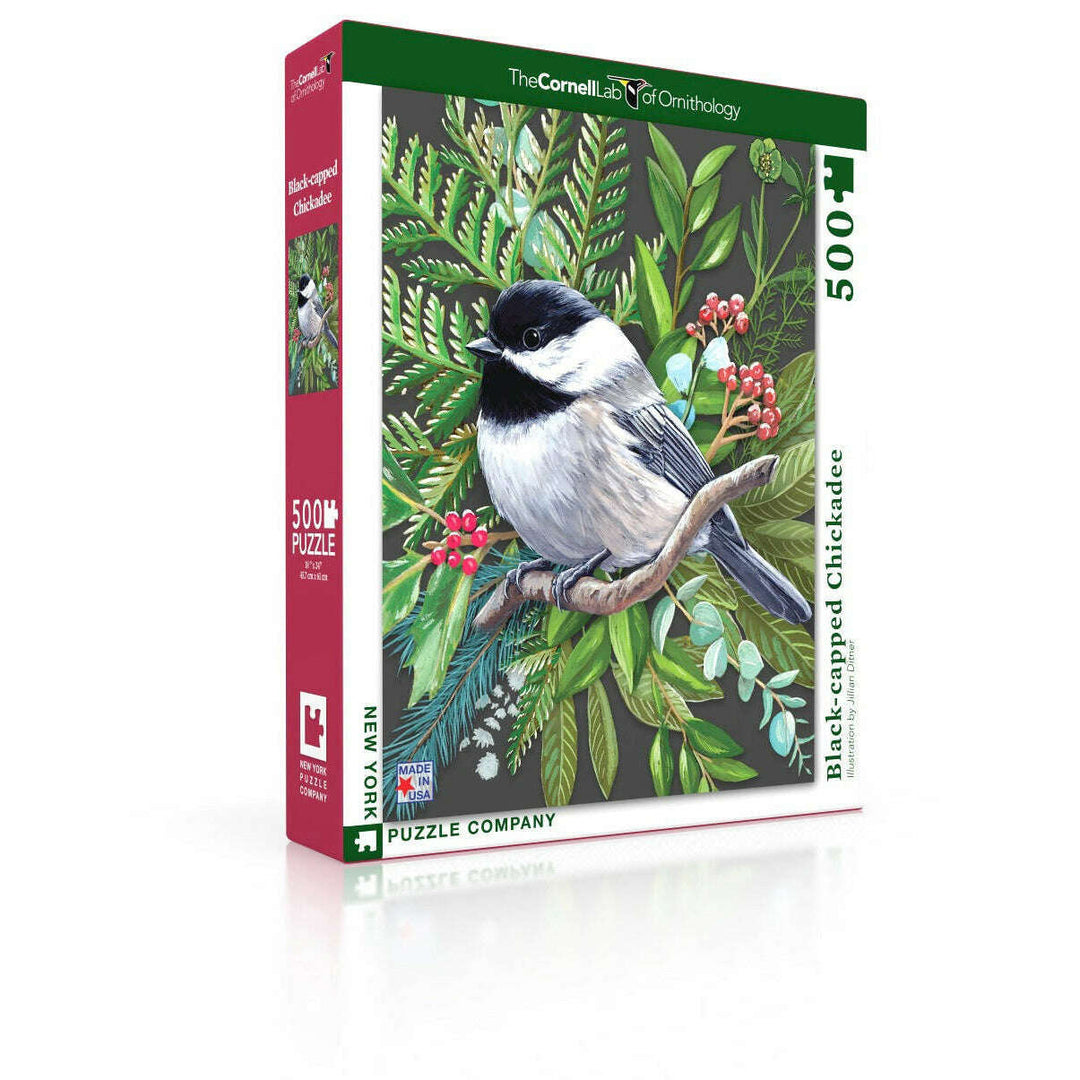 Black-capped Chickadee Jigsaw Puzzle