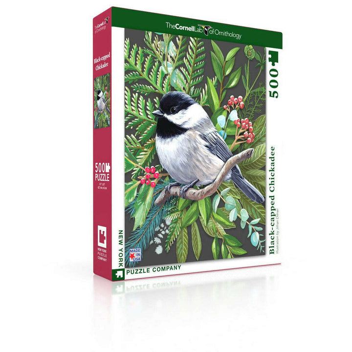 Black-capped Chickadee Jigsaw Puzzle