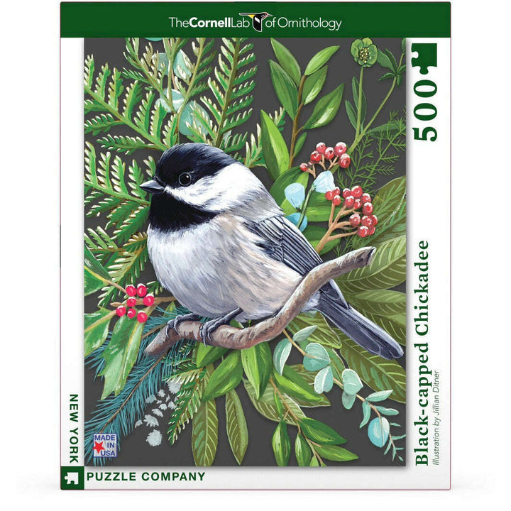 Black-capped Chickadee Jigsaw Puzzle