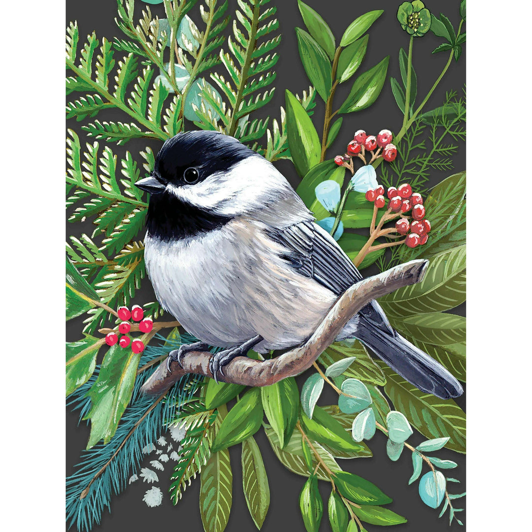 Black-capped Chickadee Jigsaw Puzzle