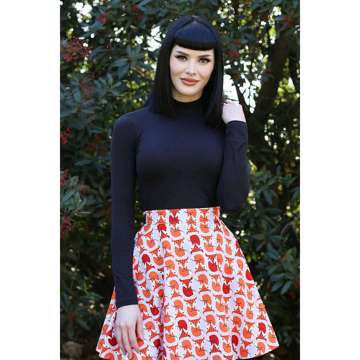 Black Mock Neck Top - 1X only