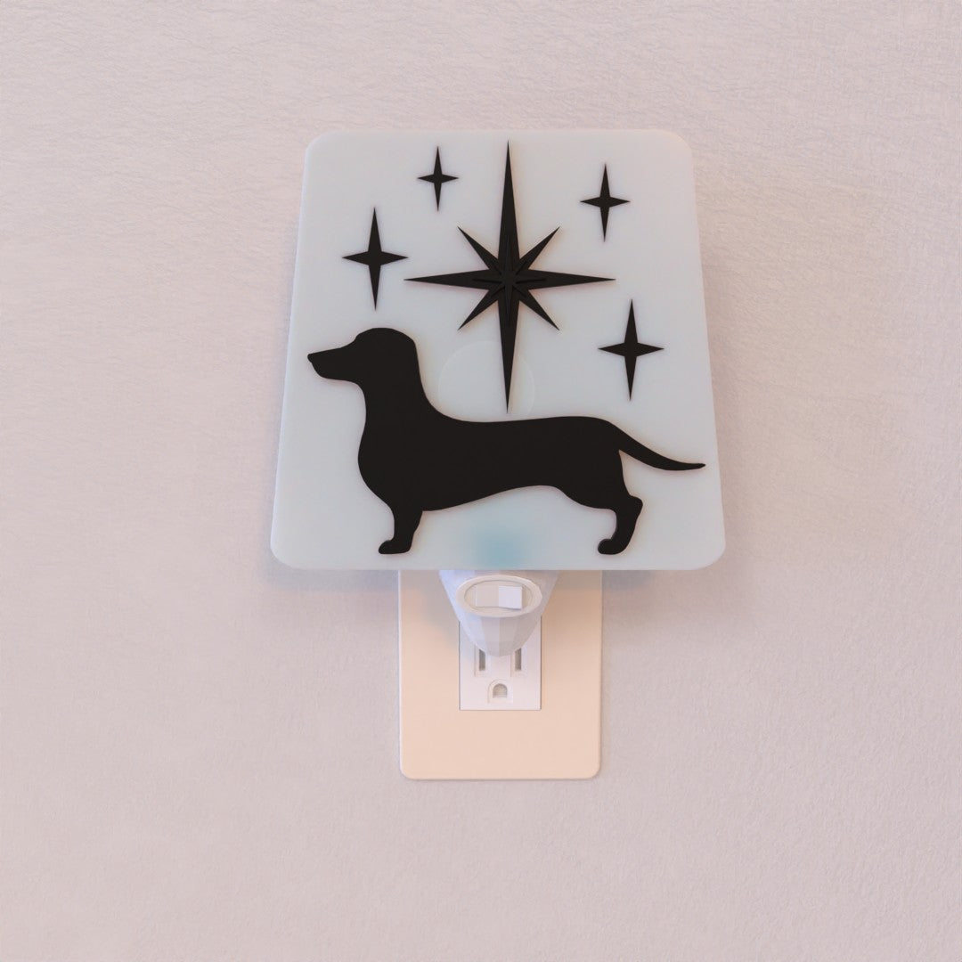 Atomic Dachshund Night Light