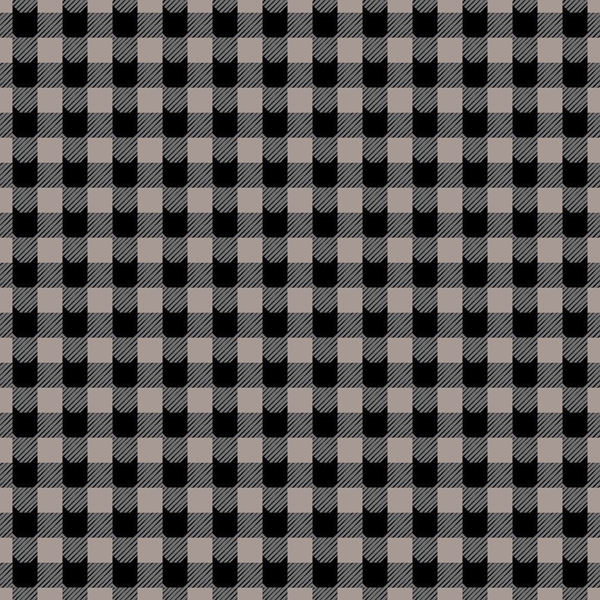 Checkered Cats Vintage Dress