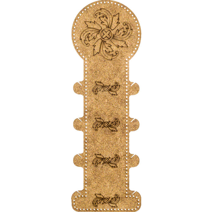Blank for embroidery with thread on wood FLHW-005