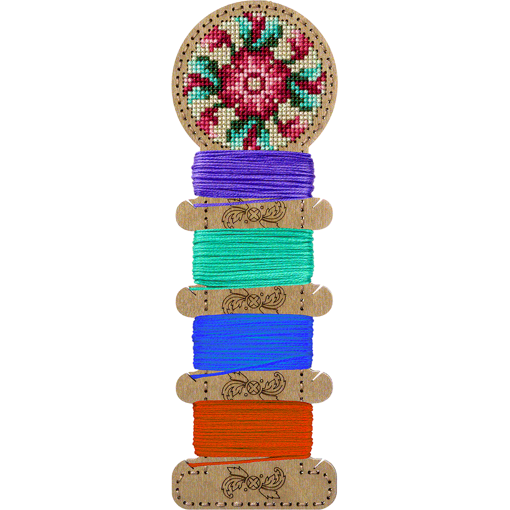 Blank for embroidery with thread on wood FLHW-005