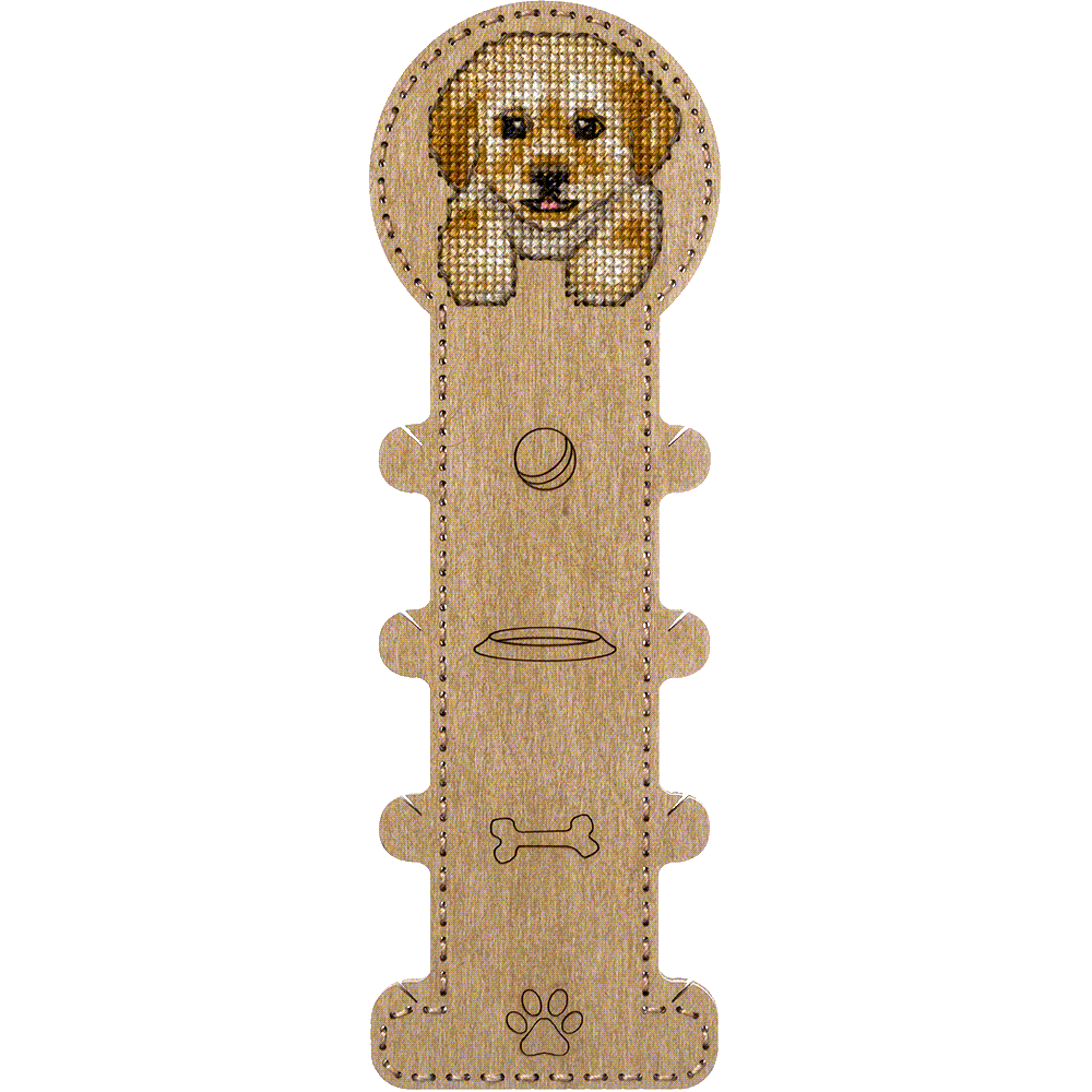 Blank for embroidery with thread on wood FLHW-013