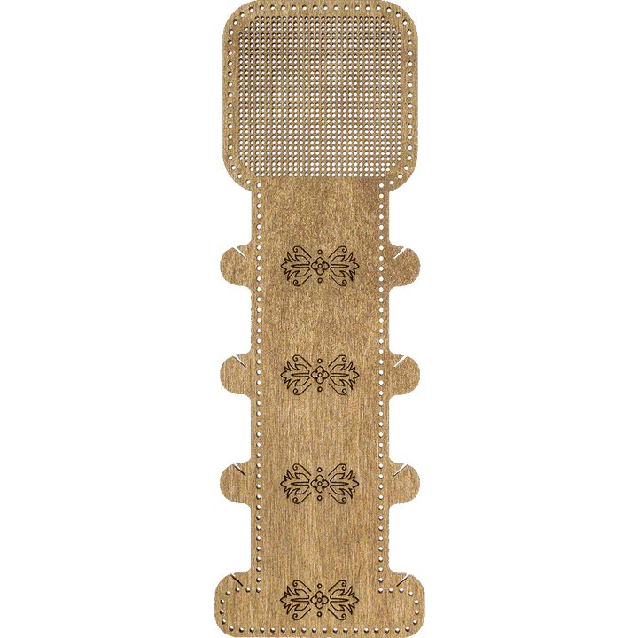 Blanks for embroidery with thread on wood FLHW-008