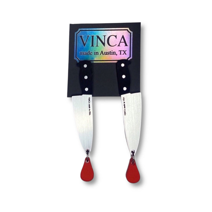 Bloody Hell! Knife Stud Earrings