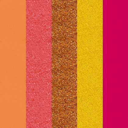Blooming Hues 5 shade palette
