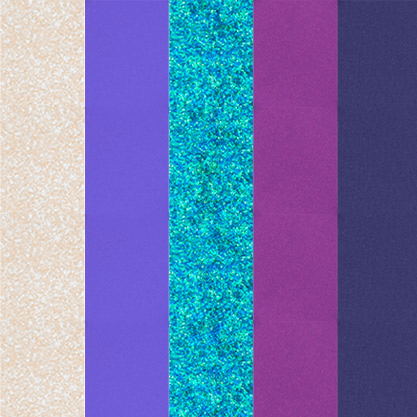 Blooming Hues 5 shade palette