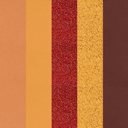 Blooming Hues 5 shade palette