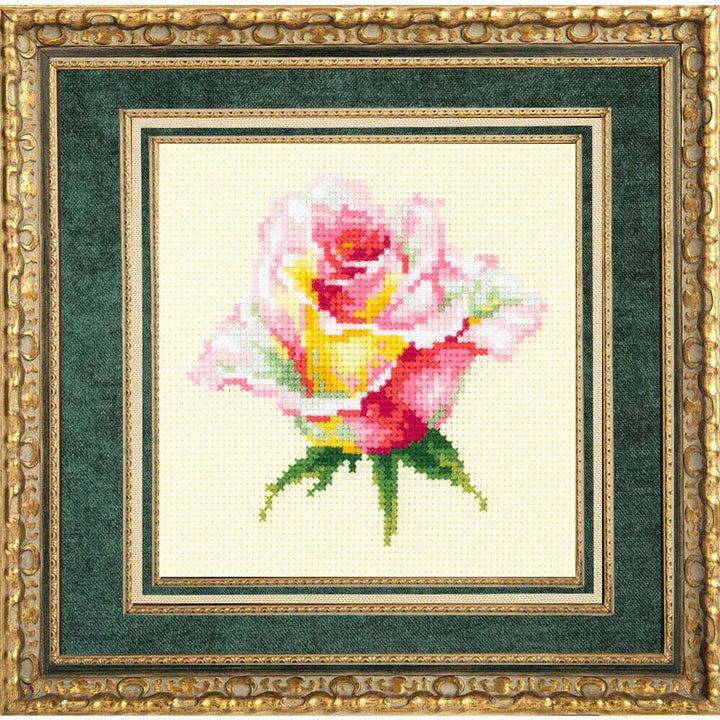 Blooming Rose 150-004 Counted Cross-Stitch Kit